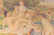 Pierre Renoir Bathers Spain oil painting artist
